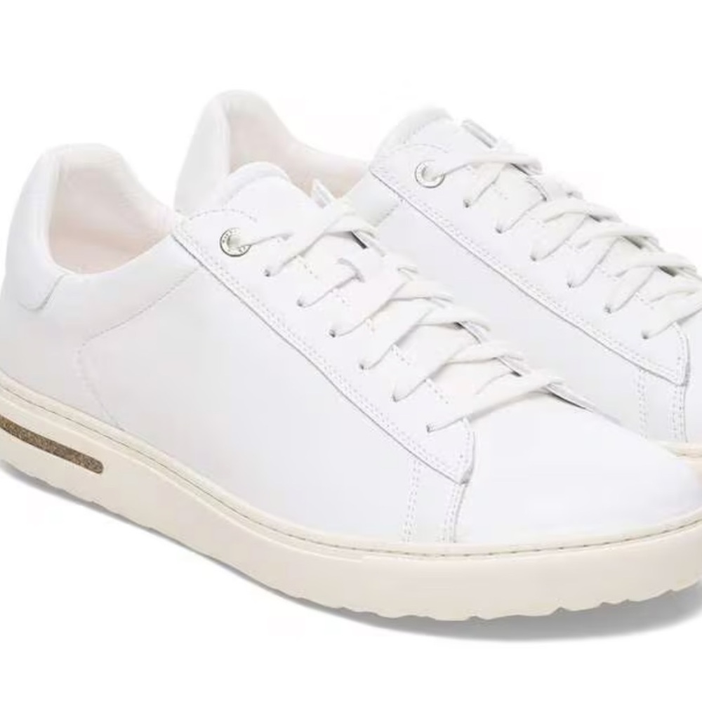 Birkenstock Bend Low White Leather Sneakers